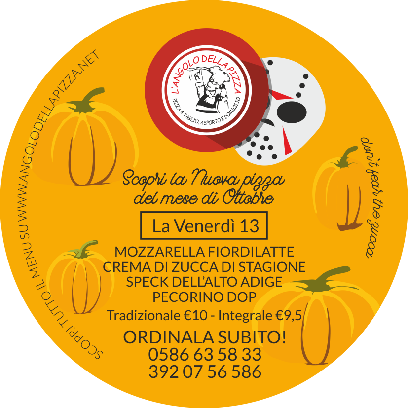 Pizza del mese di Ottobre, con crema di Zucca! - L'Angolo della Pizza